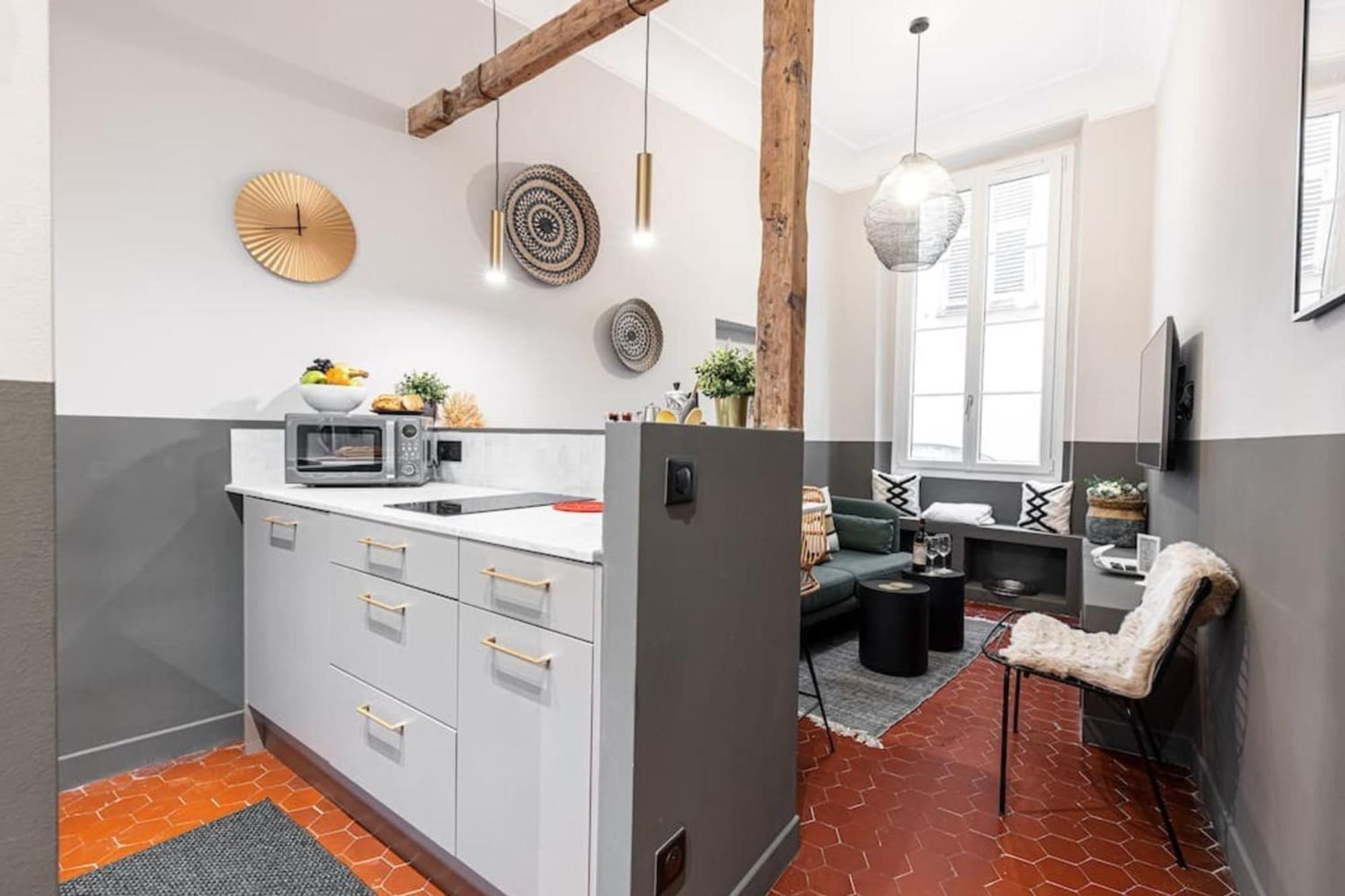 La Croix - Old Town Modern Apartment - 2 Bedrooms Ницца Экстерьер фото